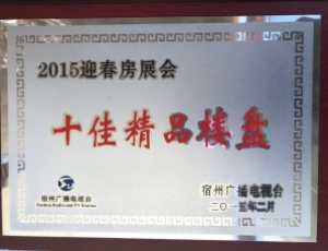  2015年十佳精品楼盘